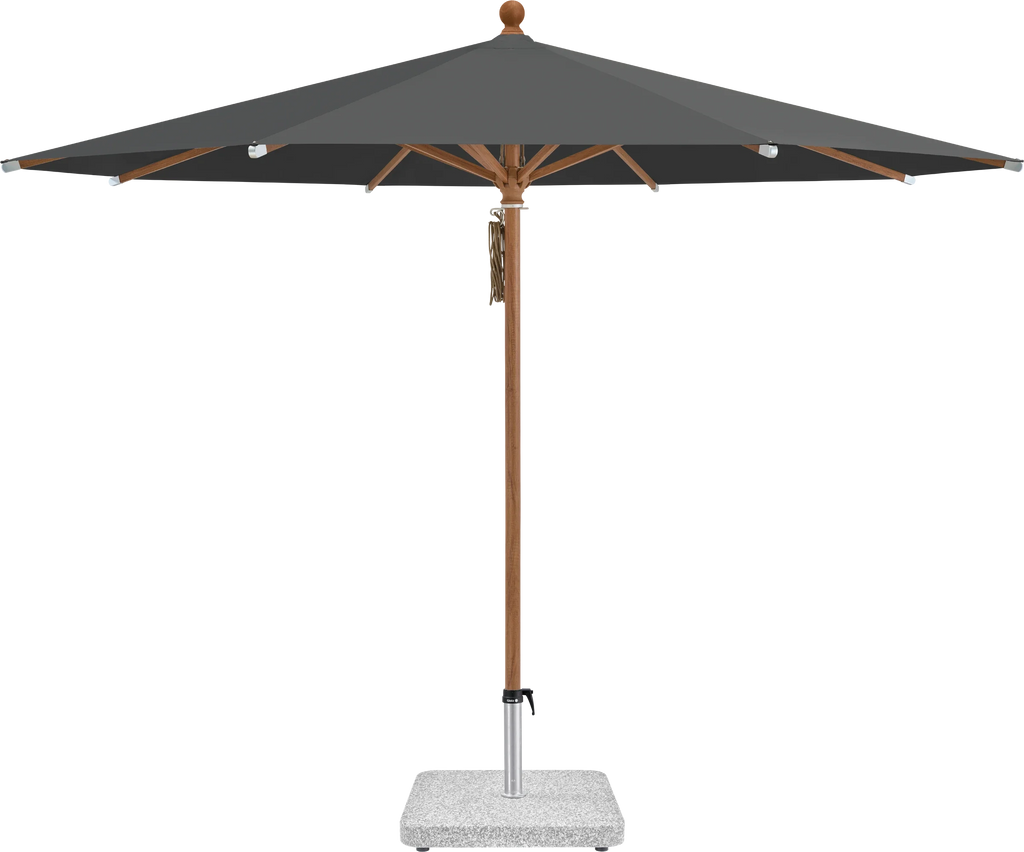 Sonnenschirm Piazza | Glatz – ⌀250cm SQ5: 669 Carbone
