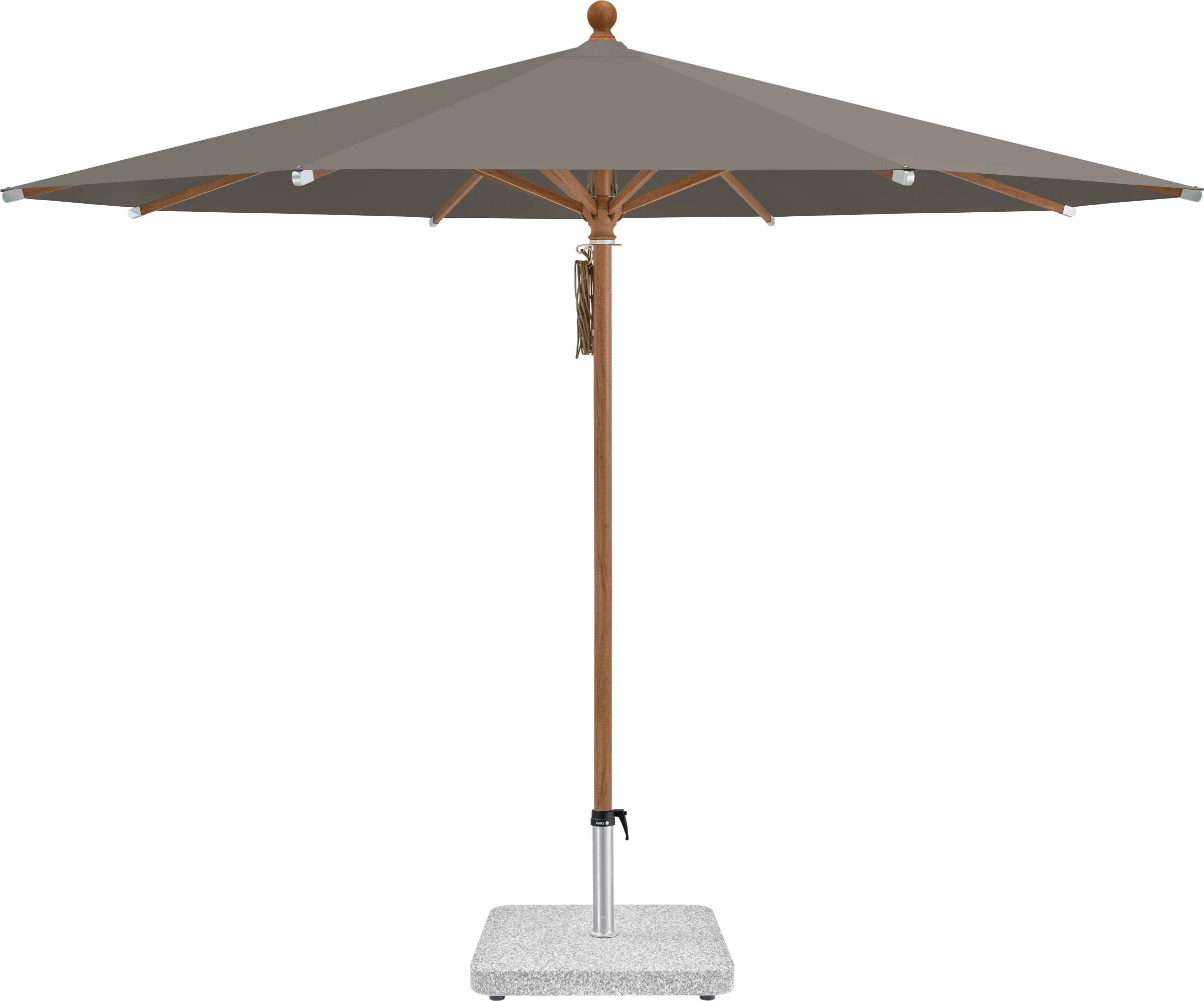 Sonnenschirm Piazza | Glatz – ⌀250cm SQ5: 806 Forge