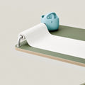 Tisch-Zubehör Bundle – Stange, Papierrolle und Stifthalter | Poptop – Blau
