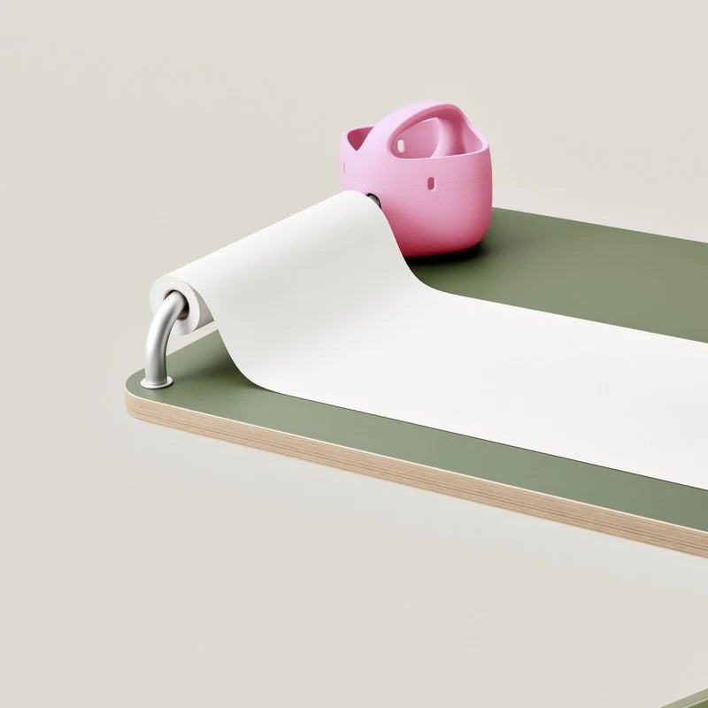 Tisch-Zubehör Bundle – Stange, Papierrolle und Stifthalter | Poptop – Pink