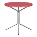 Schaffner PIX Metall-Beistelltisch (H 54) – beschichtet Pastellblau