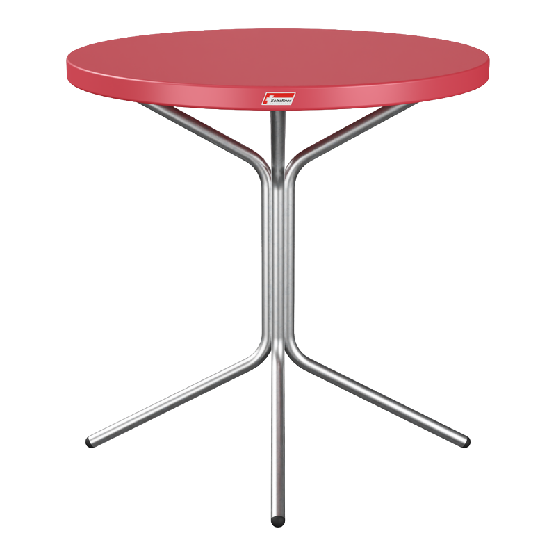 Schaffner PIX Metall-Beistelltisch (H 54) – beschichtet Pastellblau