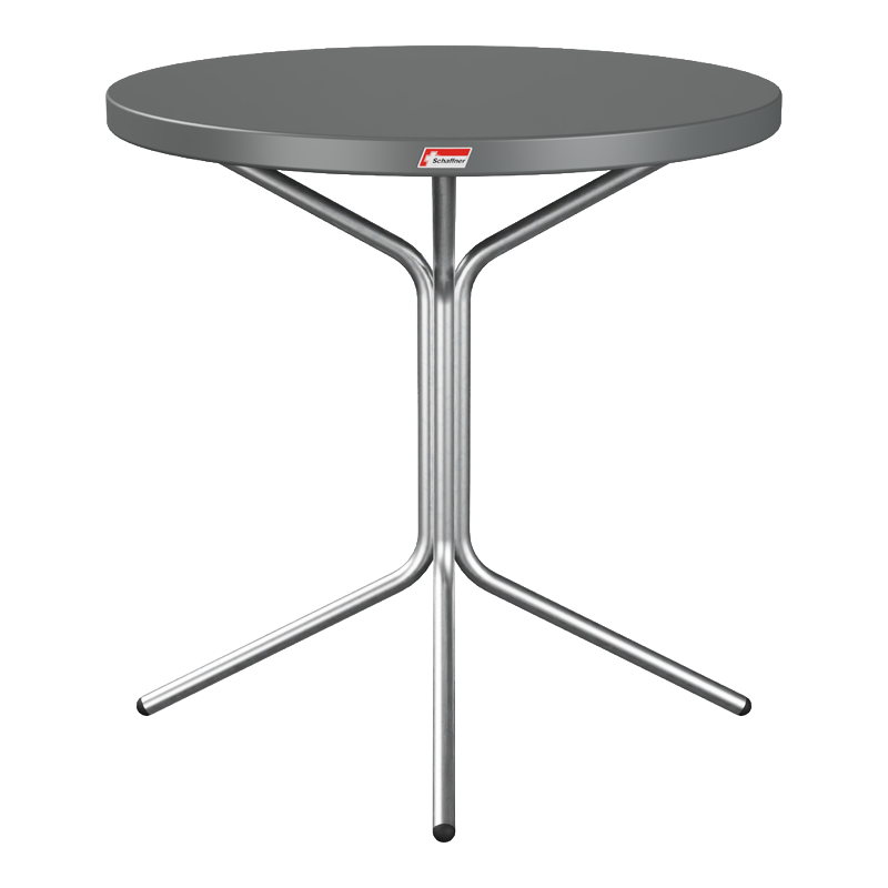 Schaffner PIX Metall-Beistelltisch (H 54) – beschichtet Graphit