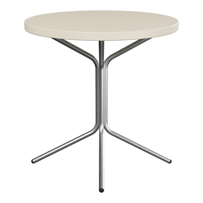 Schaffner PIX Metall-Beistelltisch (H 54) – beschichtet Bordeaux