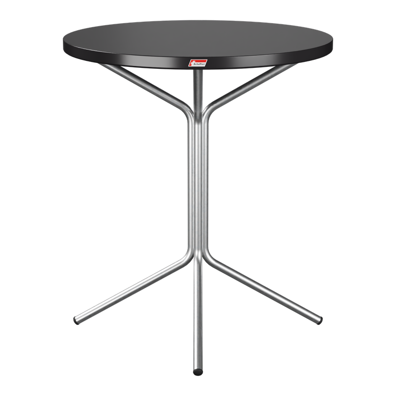 Schaffner PIX Metalltisch (H 72) – 70x70 feuerverzinkt (Fuss) Weiss