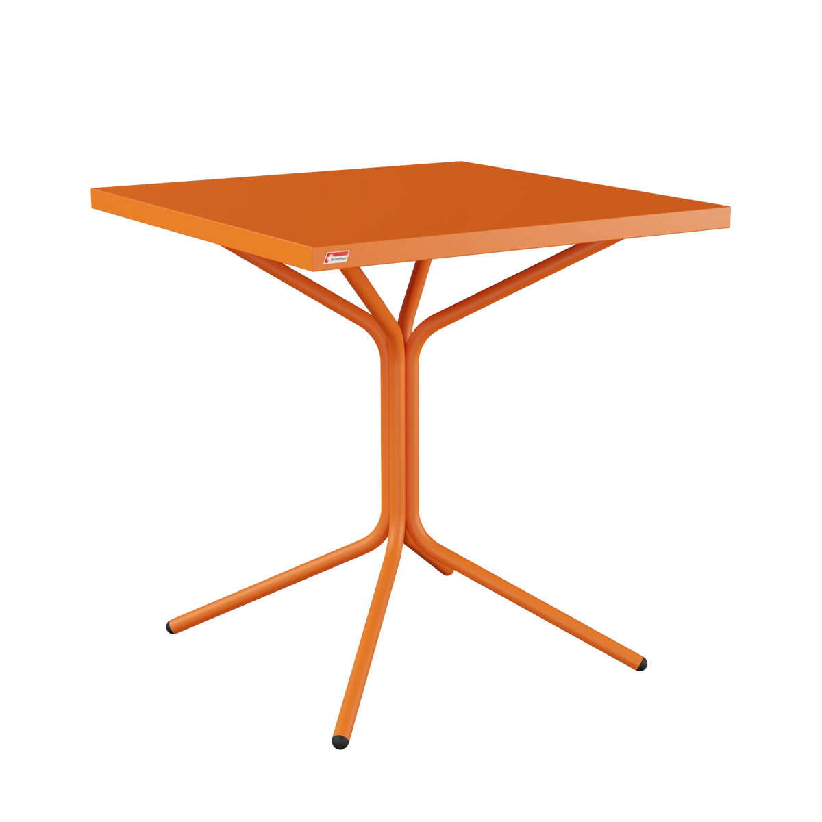 Schaffner PIX Metalltisch (H 72) 70x70 beschichtet Orange