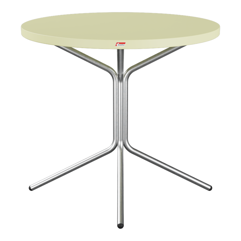 Schaffner PIX Metalltisch (H 72) – ø60 beschichtet Terracotta