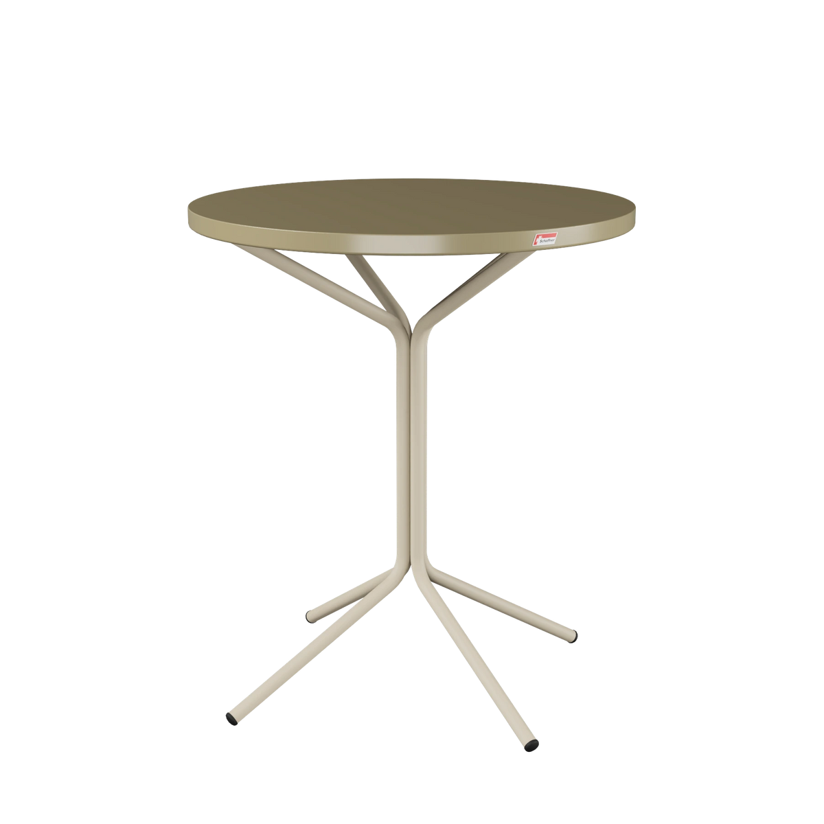 Schaffner PIX Metalltisch (H 72) ø60 beschichtet Champagner