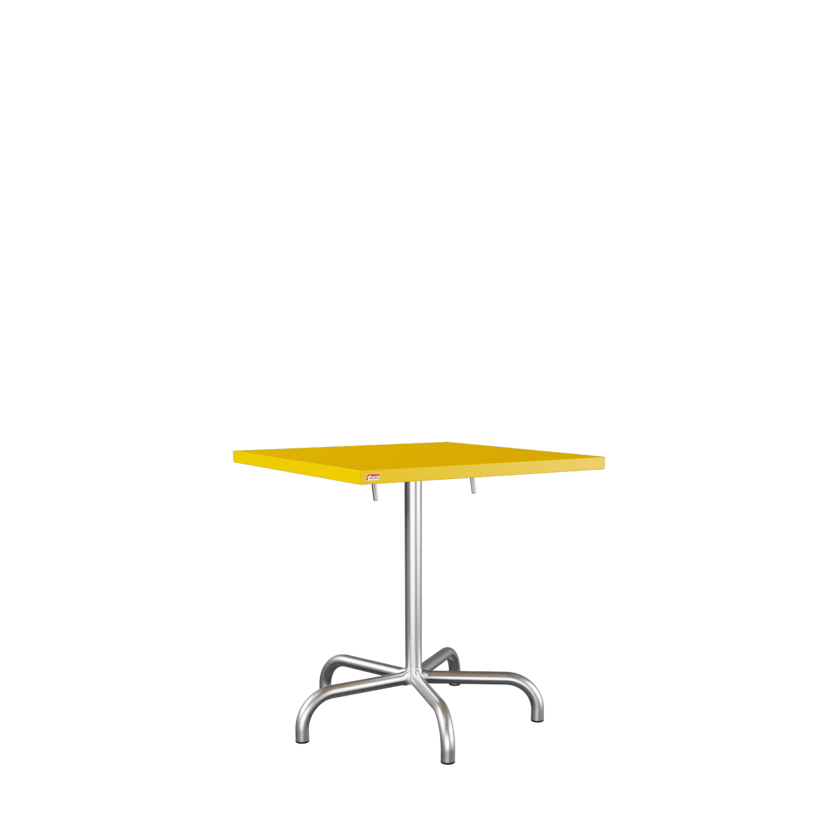 Schaffner Säntis Metalltisch 70x70 feuerverzinkt Gelb