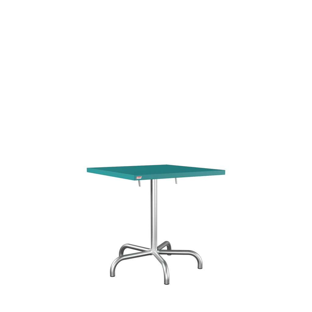 Schaffner Säntis Metalltisch 70x70 feuerverzinkt Kaliblau