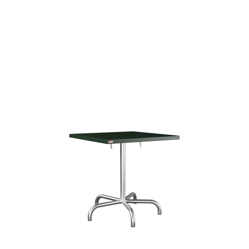 Schaffner Säntis Metalltisch 70x70 feuerverzinkt Tannengrün