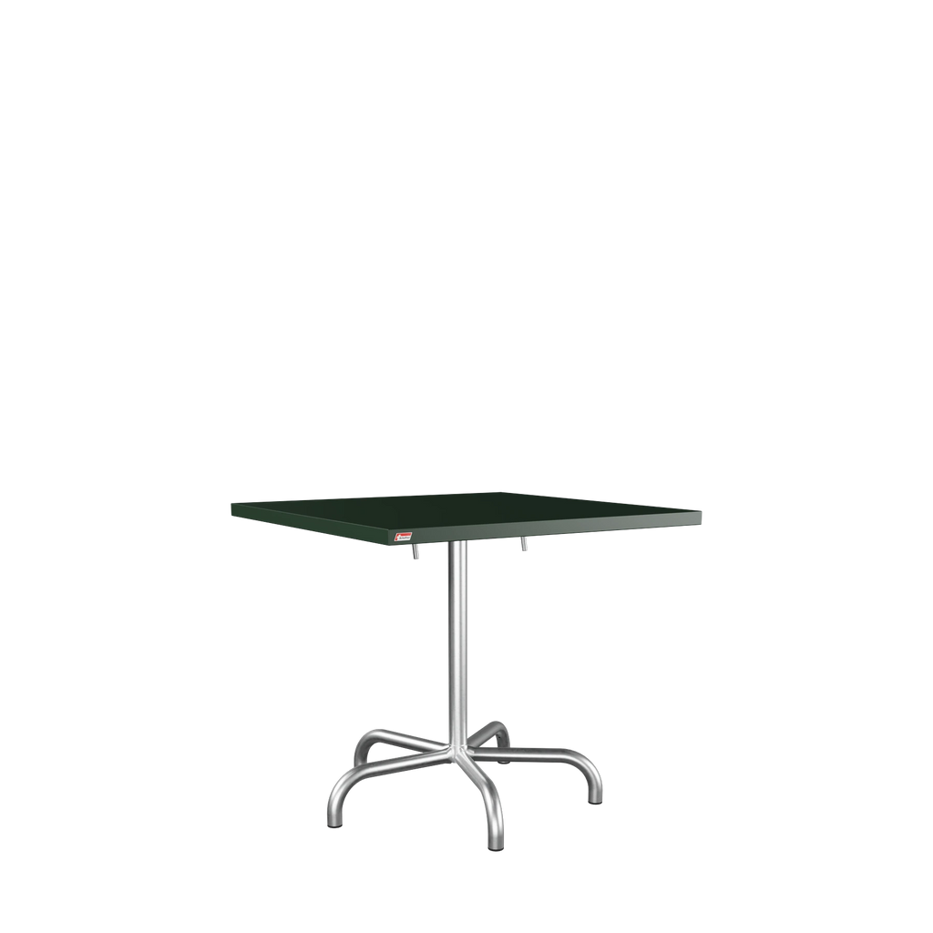 Schaffner Säntis Metalltisch 80x80 feuerverzinkt Tannengrün