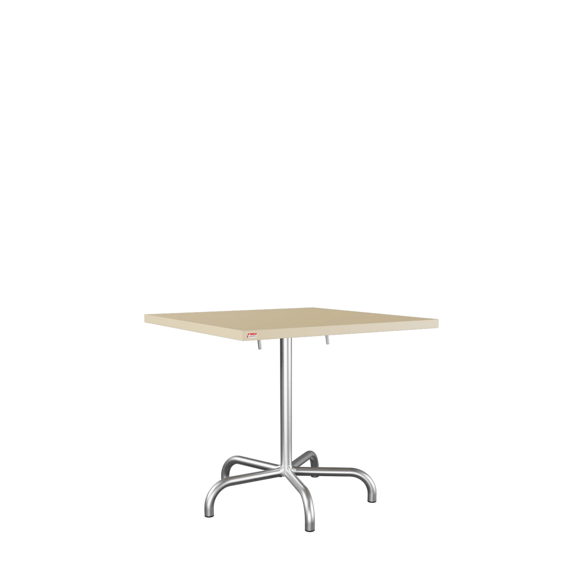 Schaffner Säntis Metalltisch 80x80 feuerverzinkt Pastellbraun
