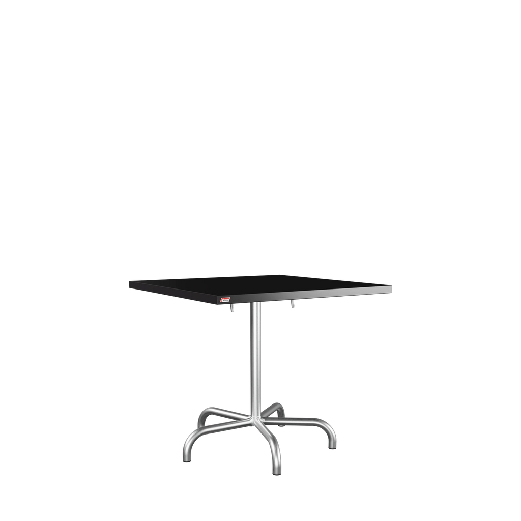 Schaffner Säntis Metalltisch 80x80 feuerverzinkt Schwarz