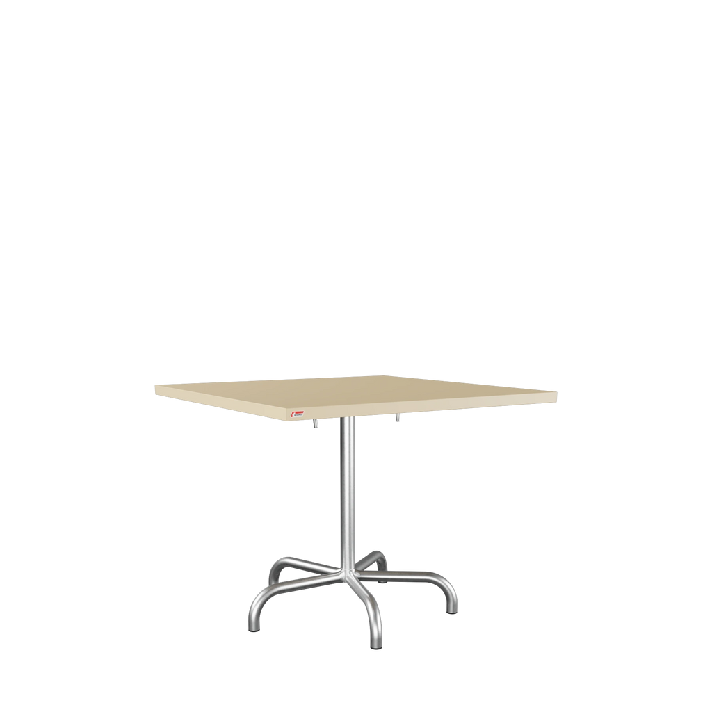 Schaffner Säntis Metalltisch 90x90 feuerverzinkt Pastellbraun