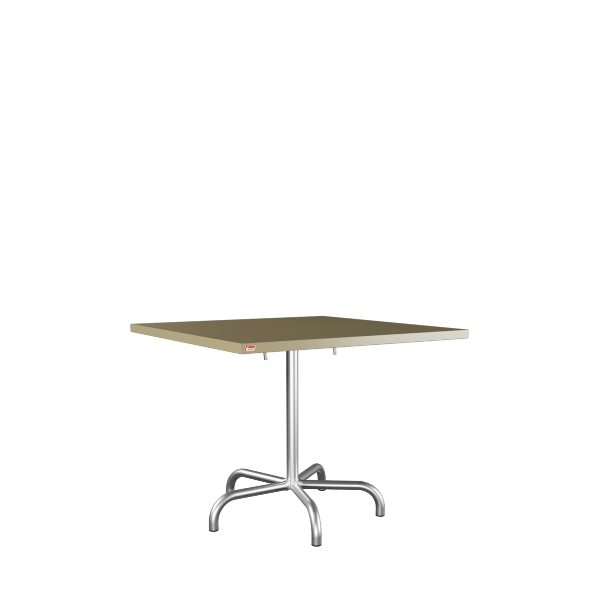 Schaffner Säntis Metalltisch 90x90 feuerverzinkt Champagner
