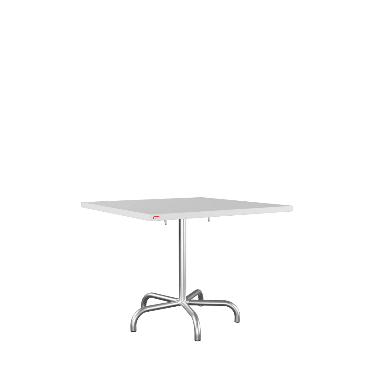 Schaffner Säntis Metalltisch 90x90 feuerverzinkt Weiss