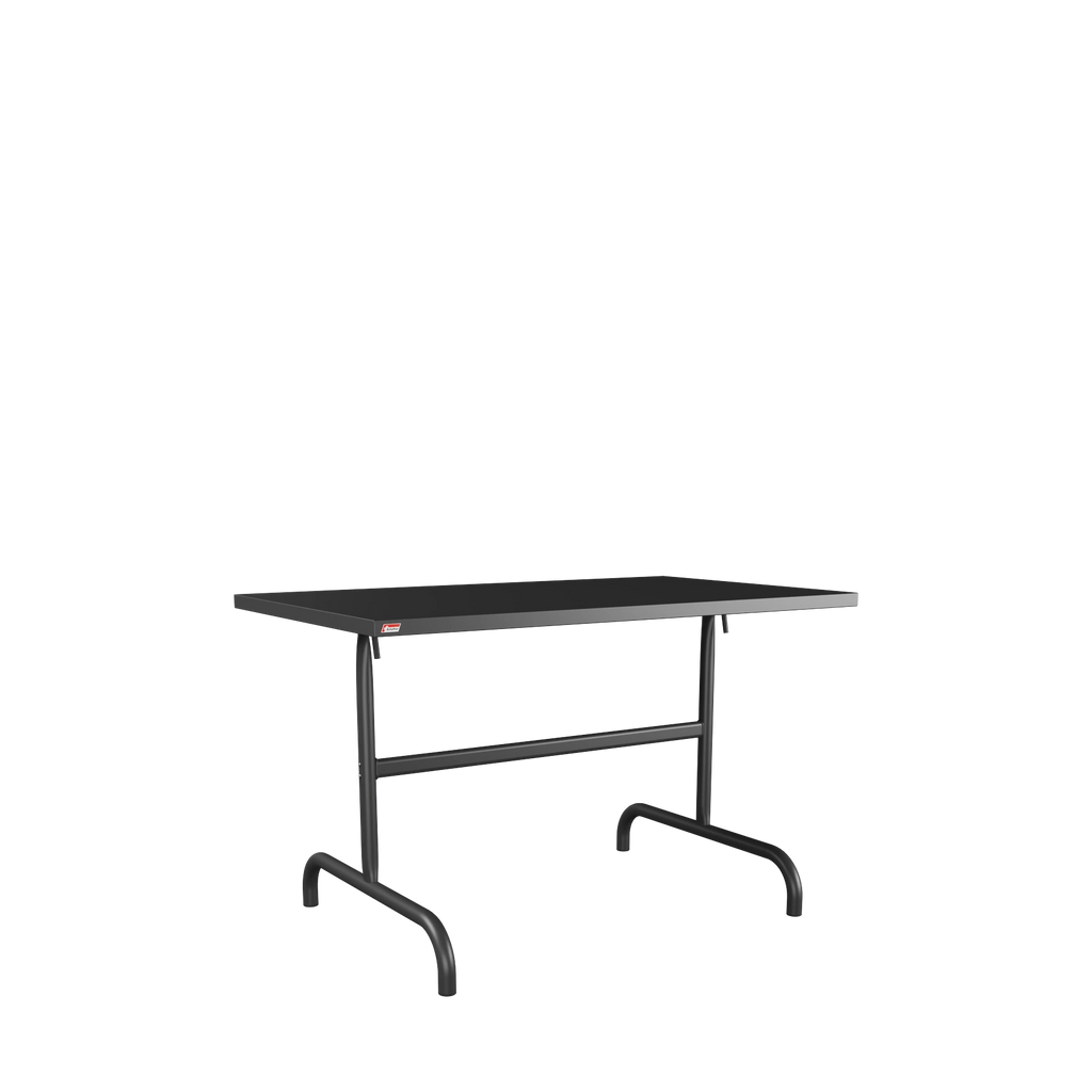 Schaffner Säntis Metalltisch 117x70 beschichtet Anthrazit