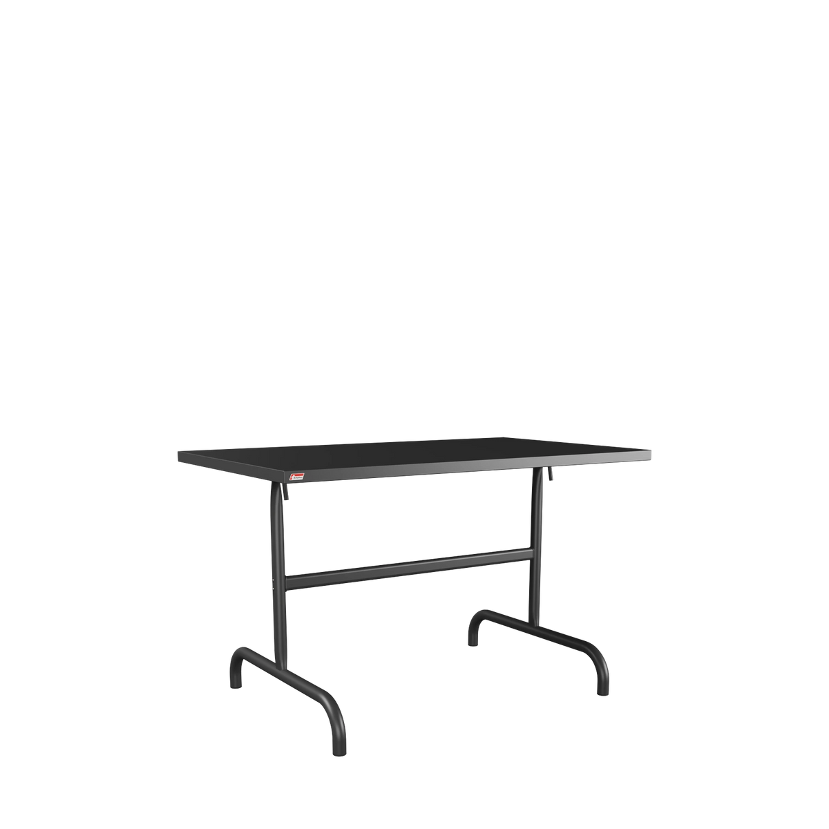 Schaffner Säntis Metalltisch 117x70 beschichtet Anthrazit