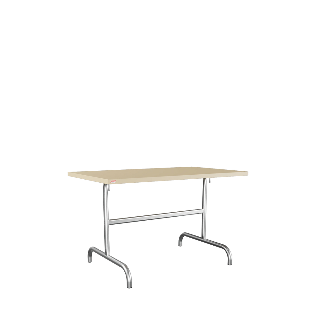 Schaffner Säntis Metalltisch 117x70 feuerverzinkt Pastellbraun