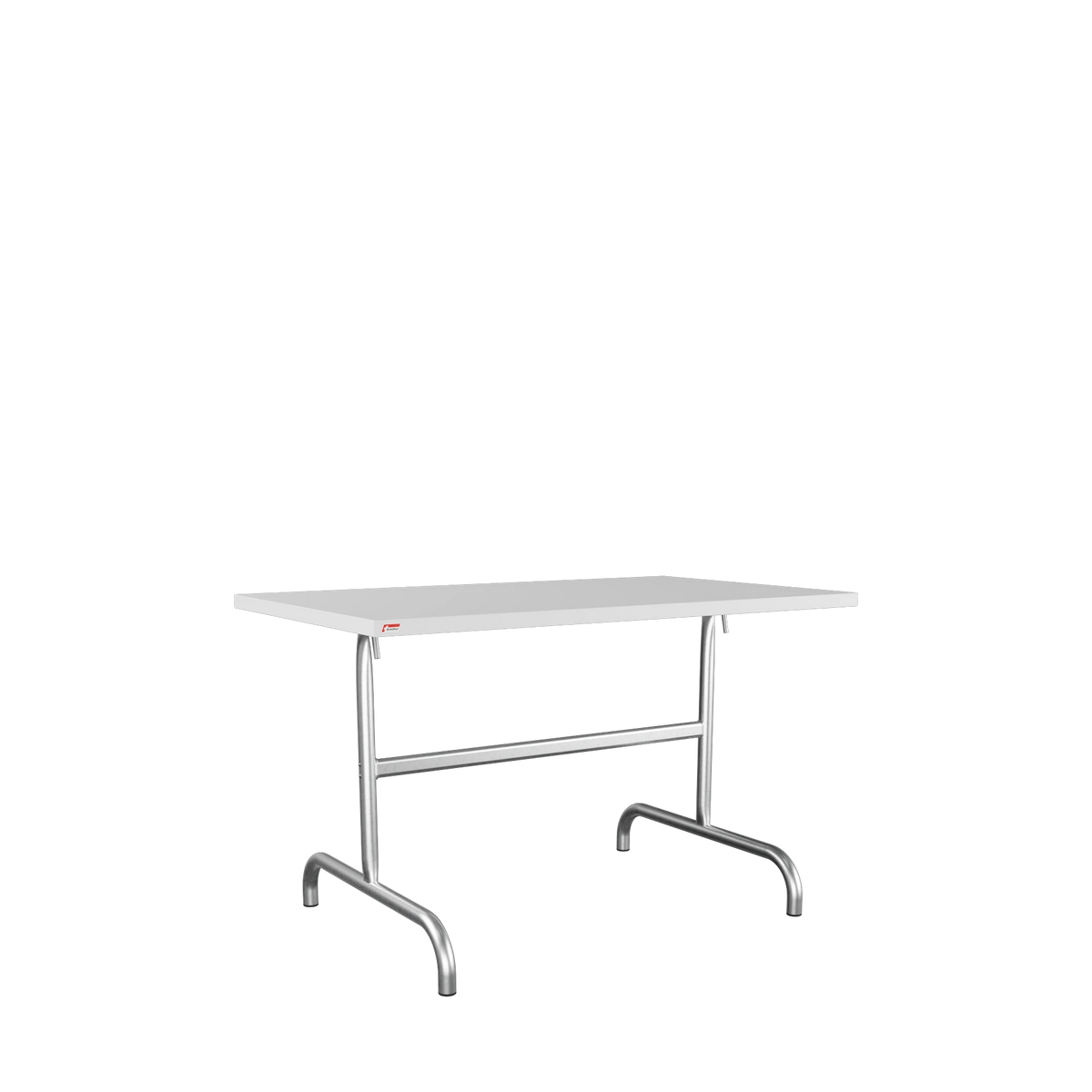 Schaffner Säntis Metalltisch 117x70 feuerverzinkt Weiss