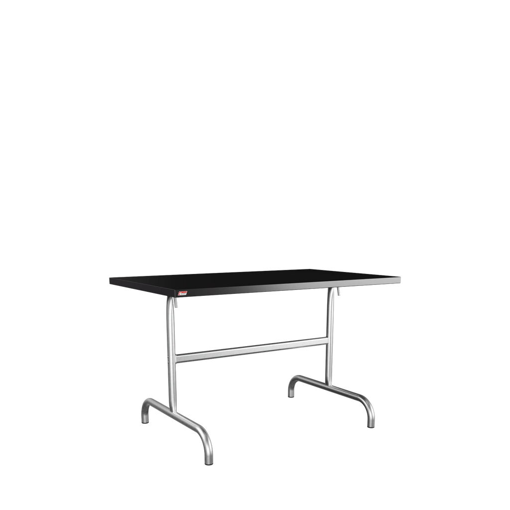 Schaffner Säntis Metalltisch 117x70 feuerverzinkt Schwarz