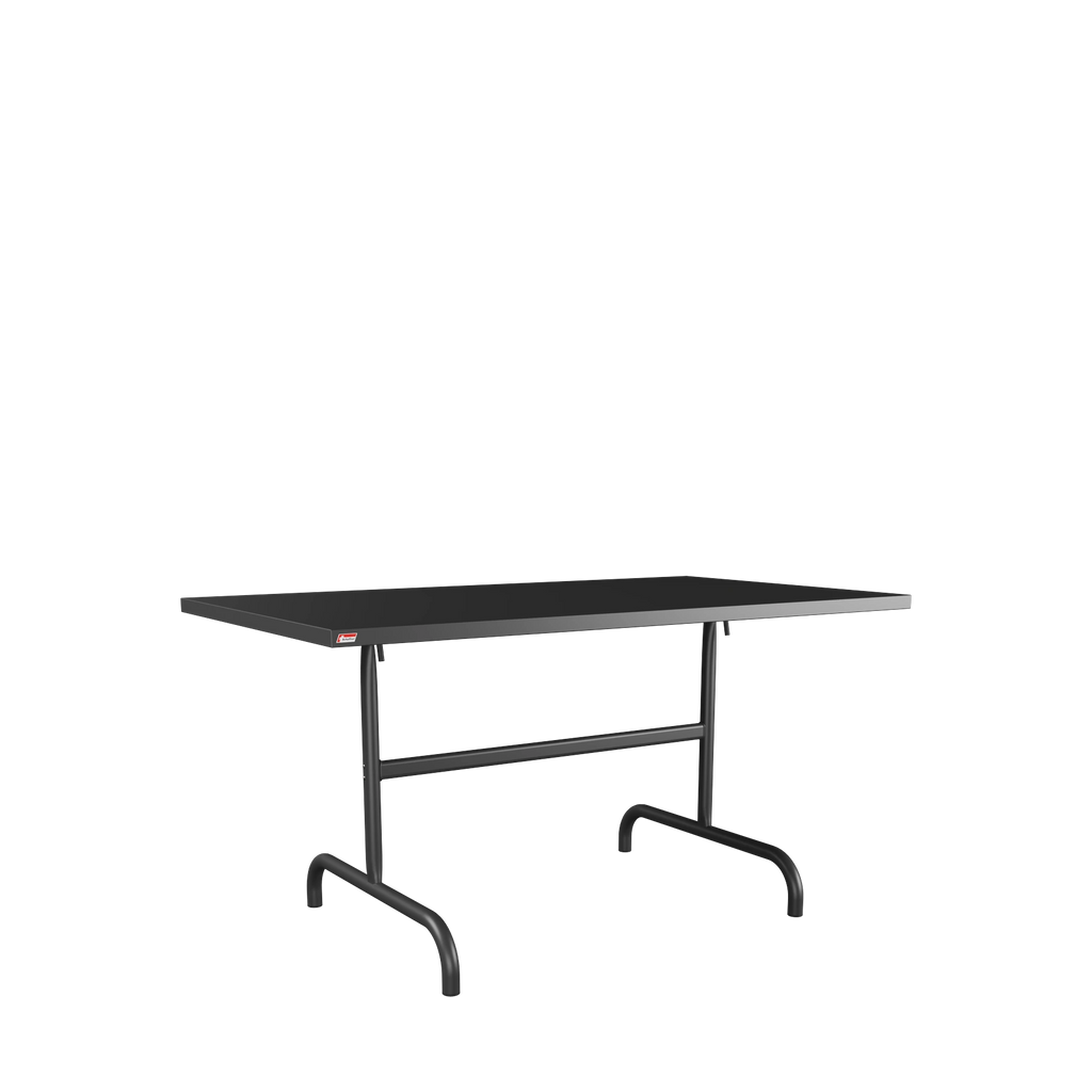 Schaffner Säntis Metalltisch 140x80 beschichtet Anthrazit