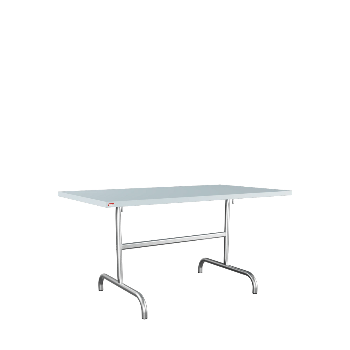 Schaffner Säntis Metalltisch 140x80 feuerverzinkt Pastellblau