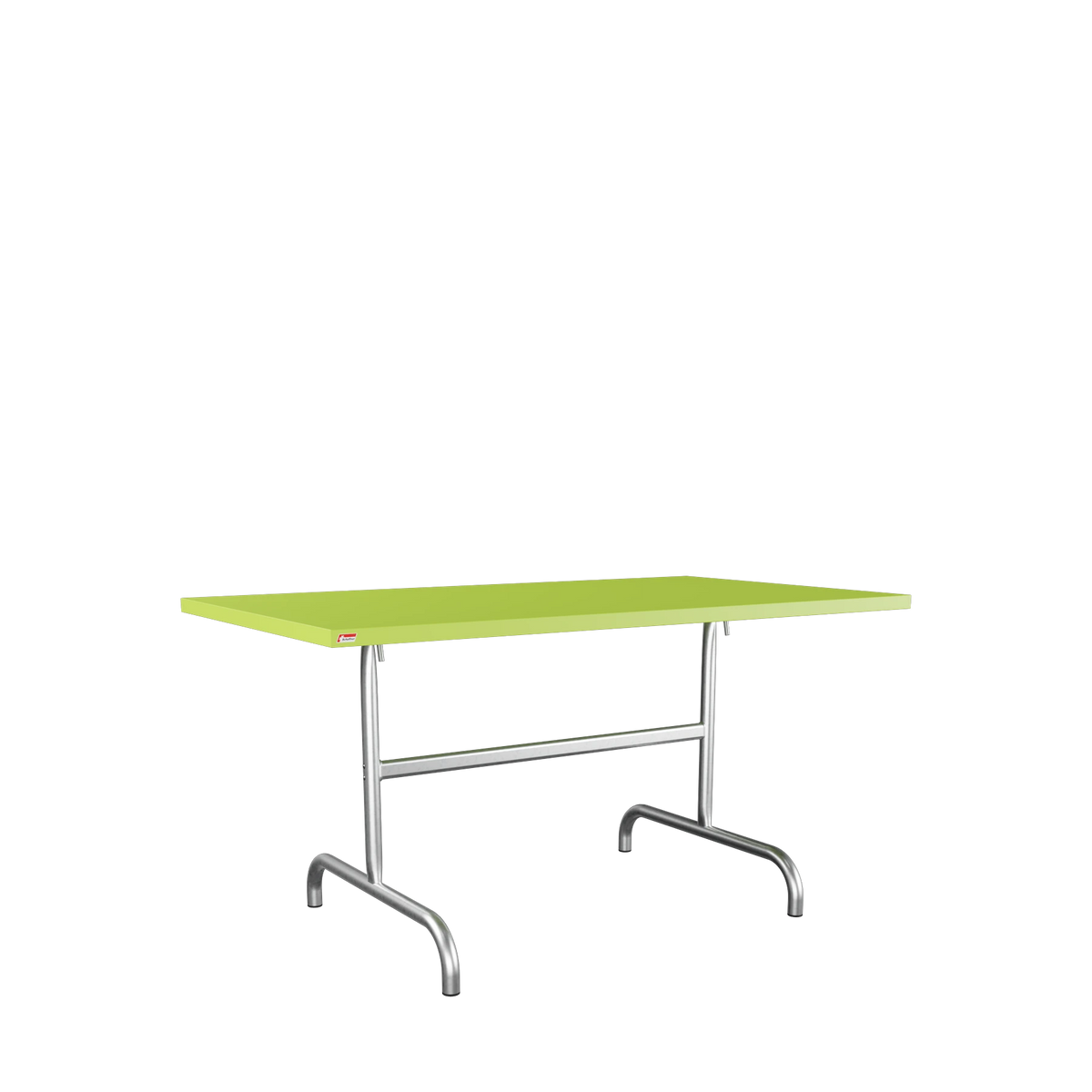 Schaffner Säntis Metalltisch 140x80 feuerverzinkt Hellgrün