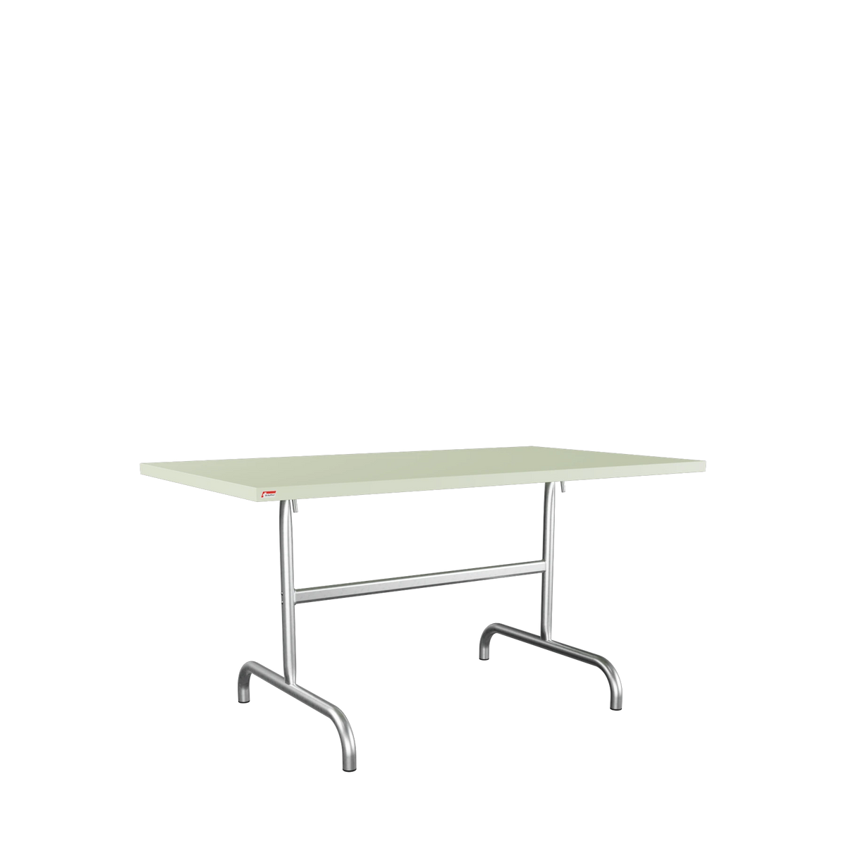 Schaffner Säntis Metalltisch 140x80 feuerverzinkt Pastellgrün