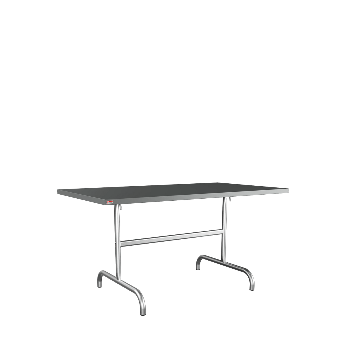 Schaffner Säntis Metalltisch 140x80 feuerverzinkt Graphit