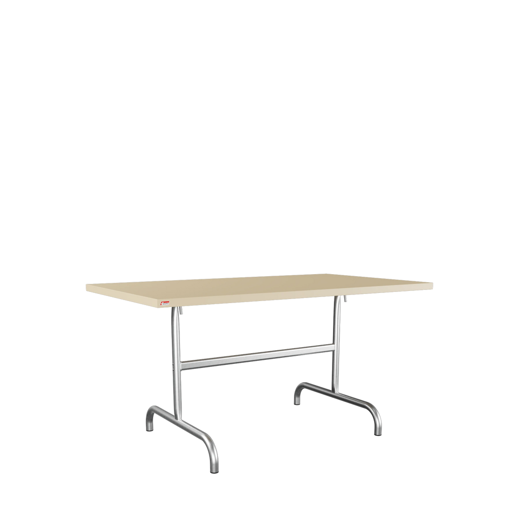 Schaffner Säntis Metalltisch 140x80 feuerverzinkt Pastellbraun