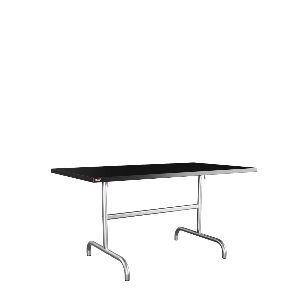 Schaffner Säntis Metalltisch 140x80 feuerverzinkt Schwarz