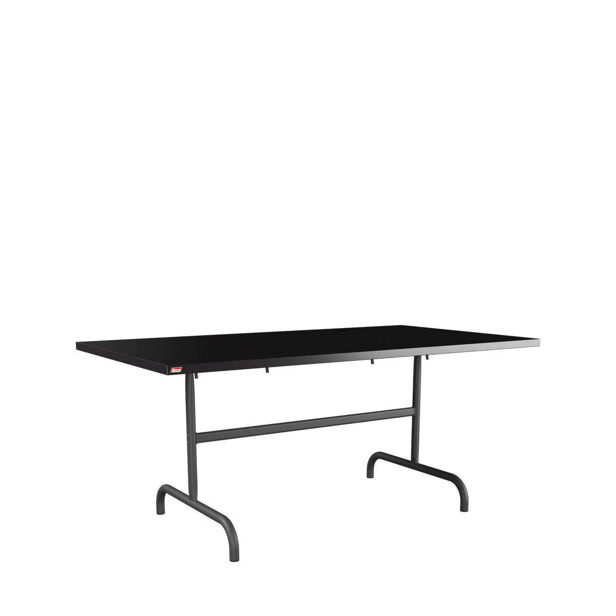Schaffner Säntis Metalltisch 165x90 beschichtet Schwarz