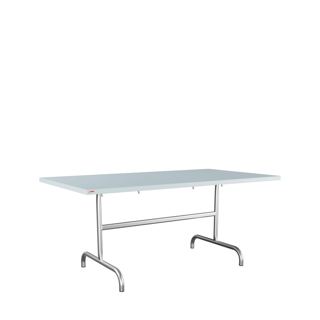 Schaffner Säntis Metalltisch 165x90 feuerverzinkt Pastellblau