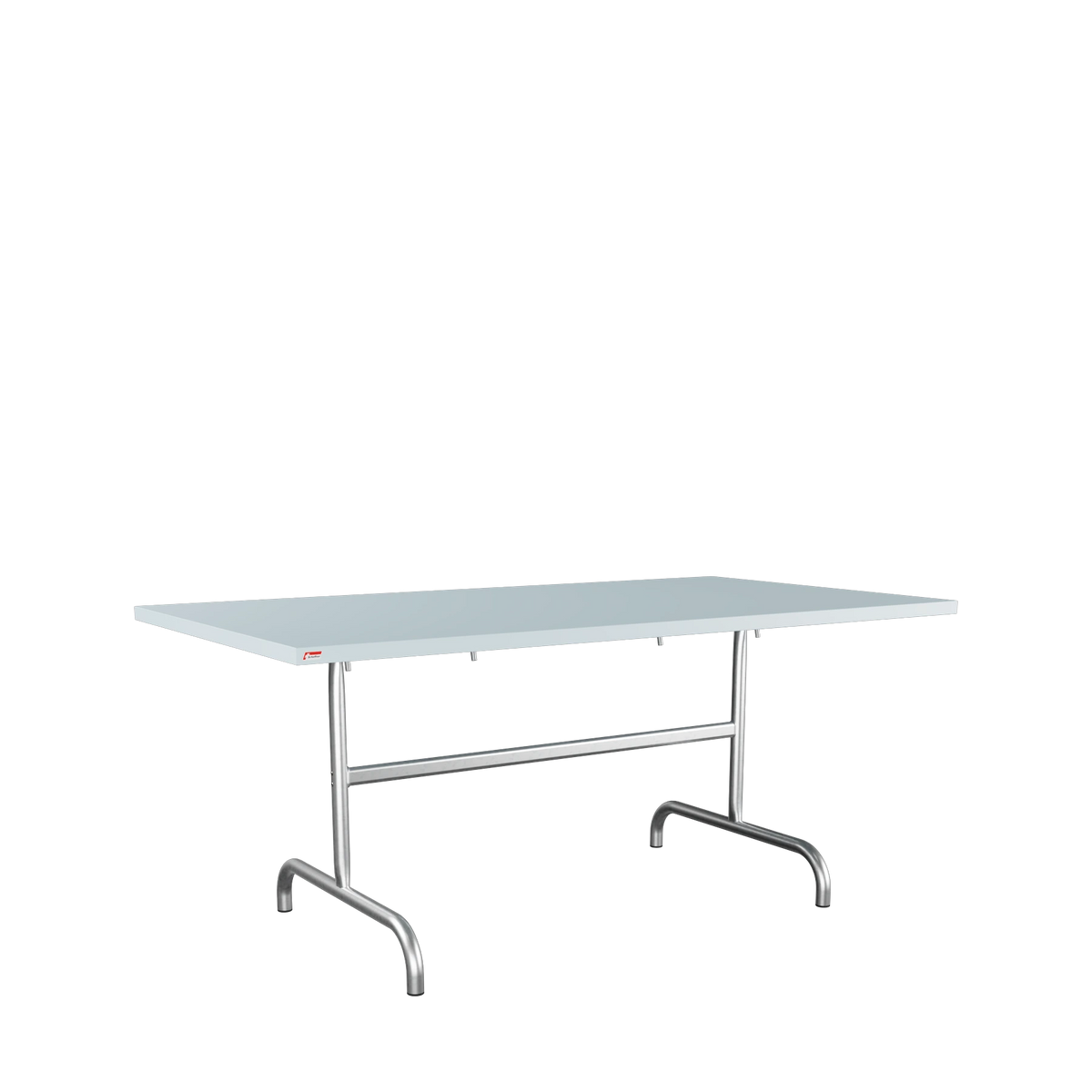 Schaffner Säntis Metalltisch 165x90 feuerverzinkt Pastellblau