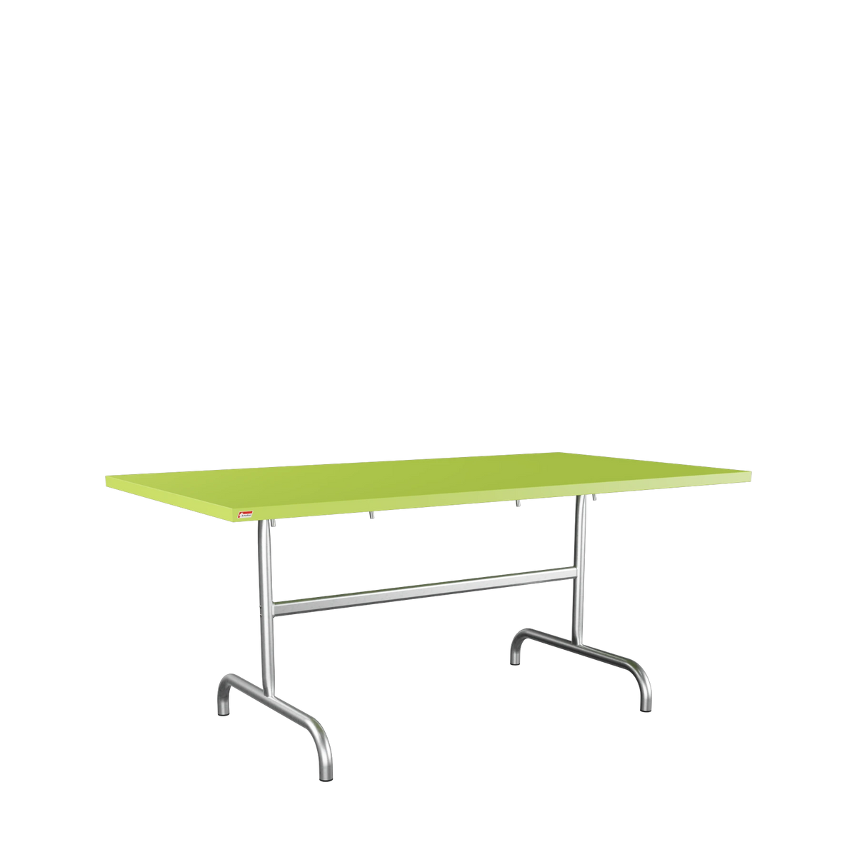 Schaffner Säntis Metalltisch 165x90 feuerverzinkt Hellgrün