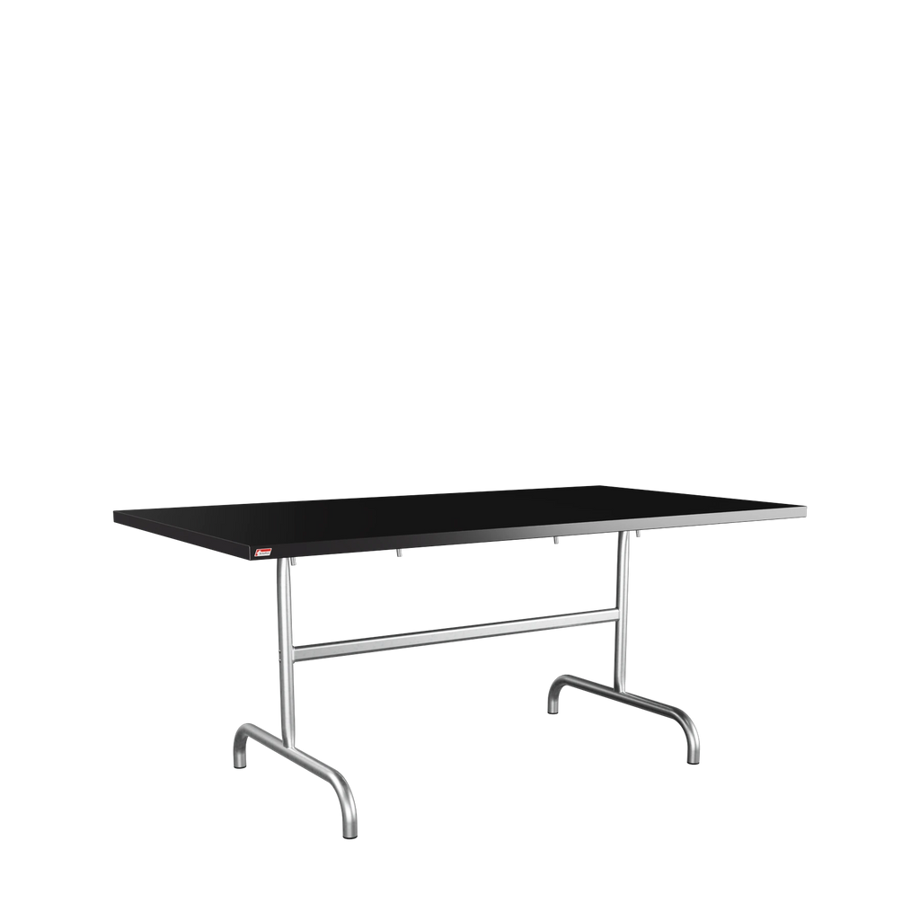 Schaffner Säntis Metalltisch 165x90 feuerverzinkt Schwarz