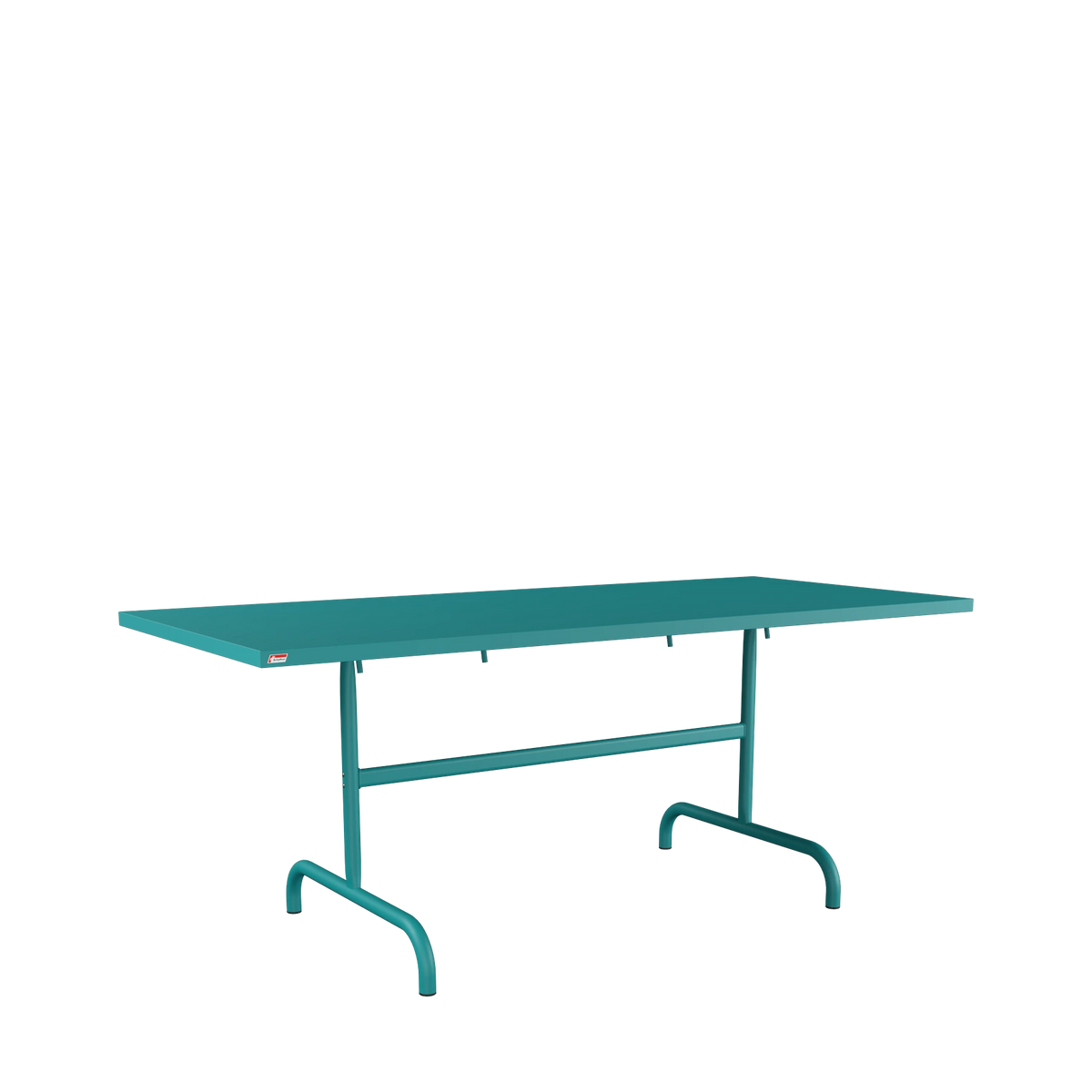 Schaffner Säntis Metalltisch 180x80 beschichtet Kaliblau