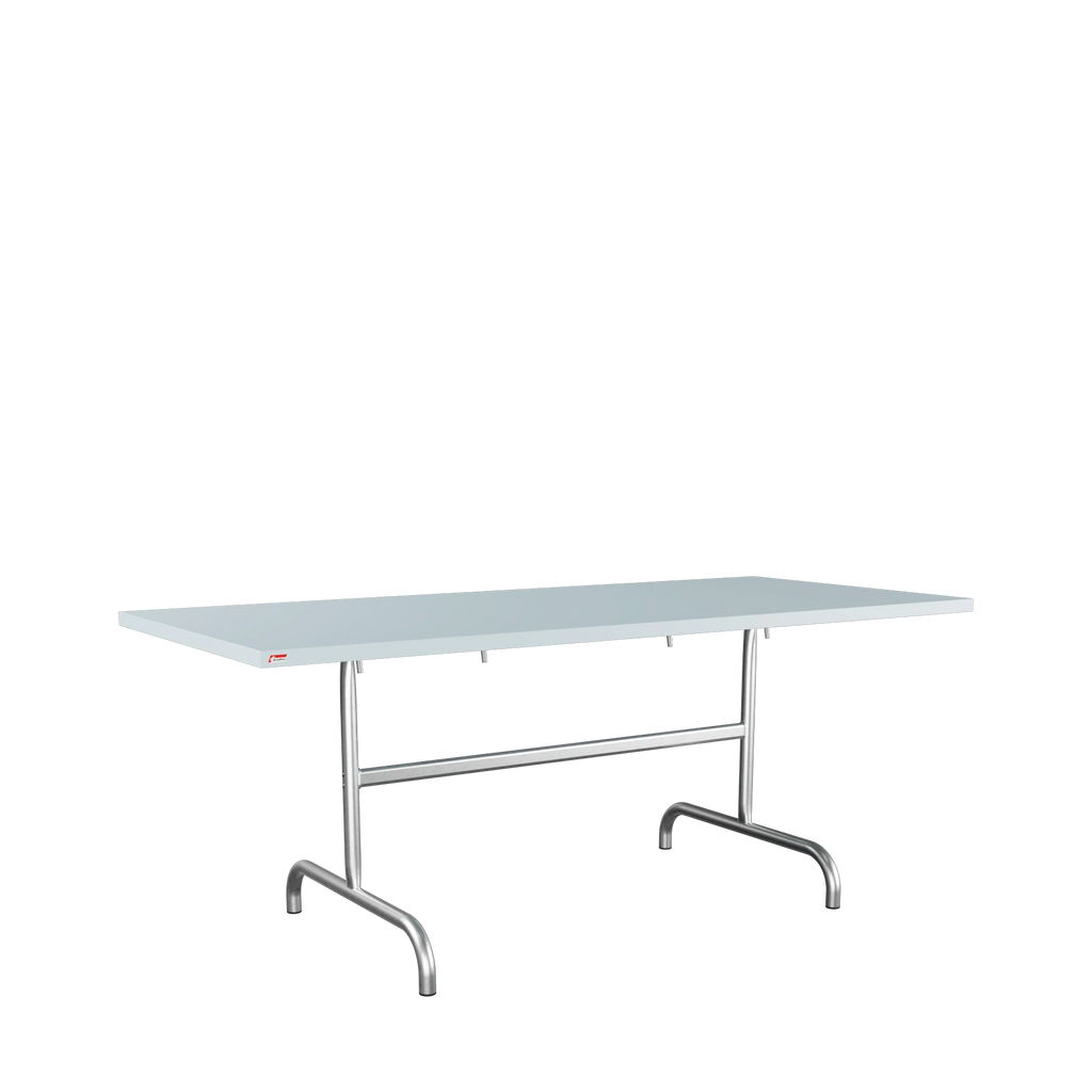 Schaffner Säntis Metalltisch 180x80 feuerverzinkt Pastellblau
