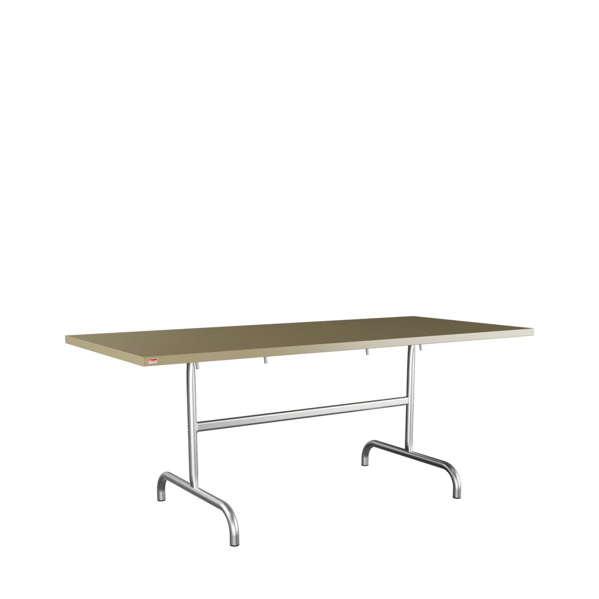 Schaffner Säntis Metalltisch 180x80 feuerverzinkt Champagner