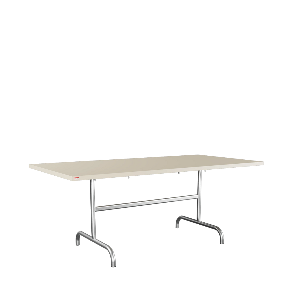 Schaffner Säntis Metalltisch 180x90 feuerverzinkt Pastellsand