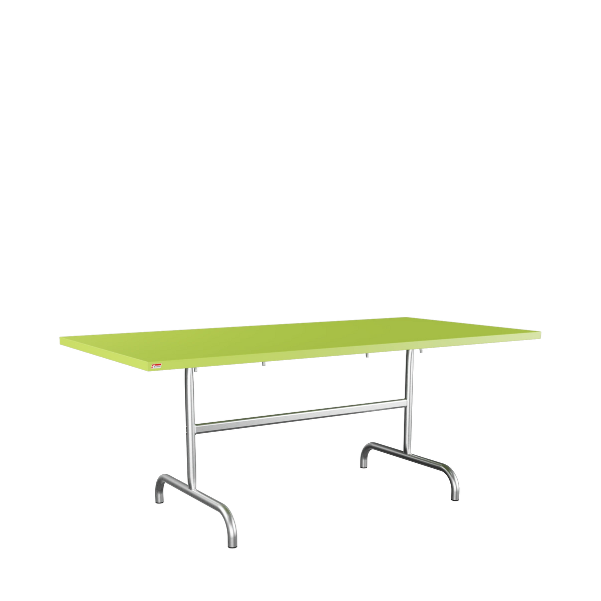 Schaffner Säntis Metalltisch 180x90 feuerverzinkt Hellgrün