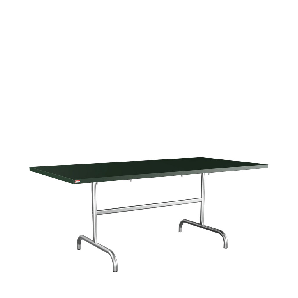 Schaffner Säntis Metalltisch 180x90 feuerverzinkt Tannengrün