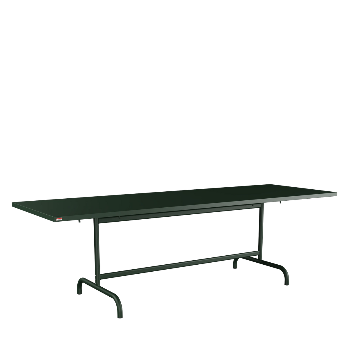 Schaffner Säntis Metalltisch 240x80 beschichtet Tannengrün