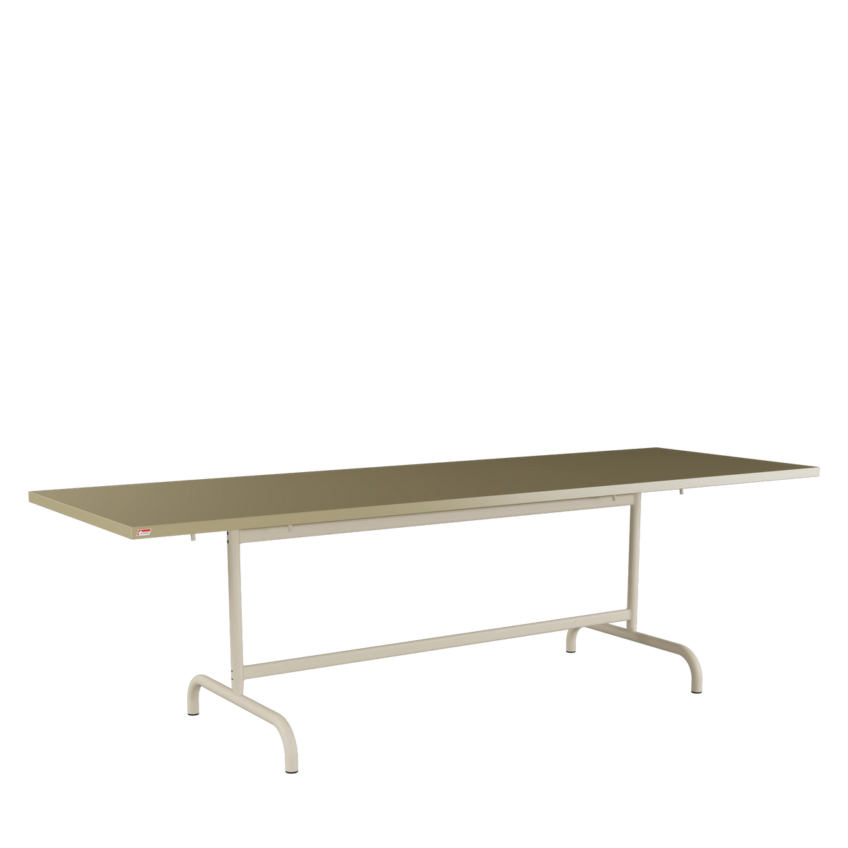 Schaffner Säntis Metalltisch 240x80 beschichtet Champagner