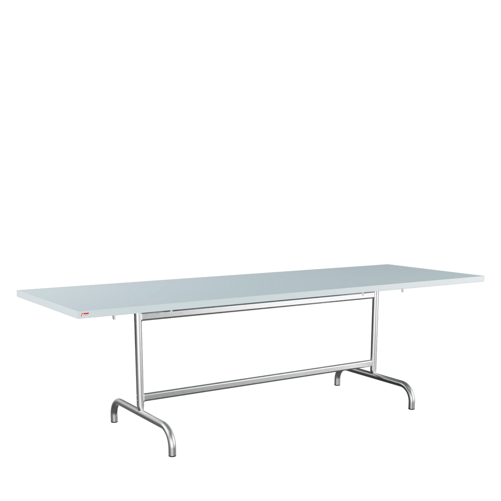 Schaffner Säntis Metalltisch 240x80 feuerverzinkt Pastellblau