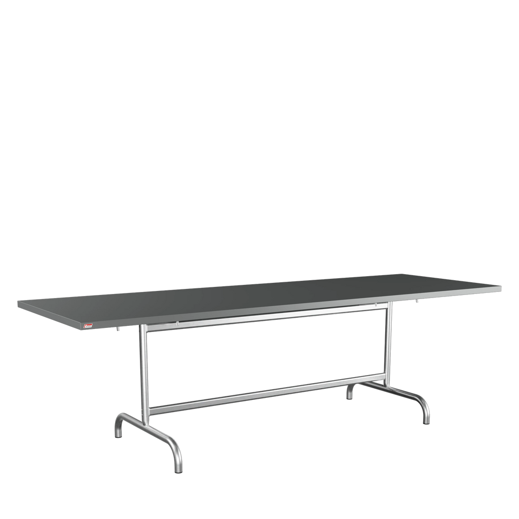 Schaffner Säntis Metalltisch 240x80 feuerverzinkt Graphit