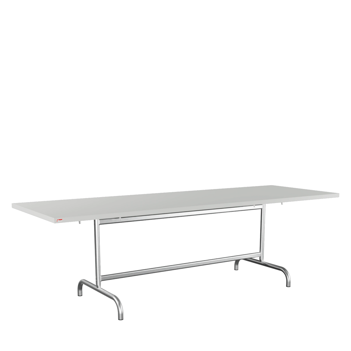 Schaffner Säntis Metalltisch 240x80 feuerverzinkt Alusilber