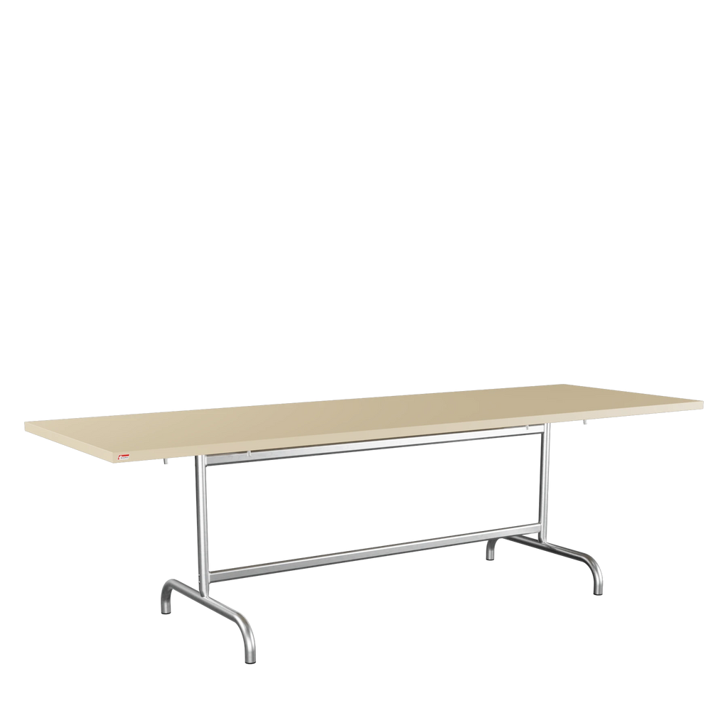 Schaffner Säntis Metalltisch 240x80 feuerverzinkt Pastellbraun